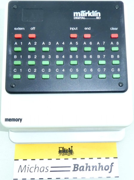 Märklin 6043 memory Fahrstraßen Stellpult LC3 å