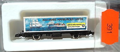 800 Jahre Hamburger Hafen, Containerwagen Kolls 90721 Märklin 8615 Z 1/220 *391*