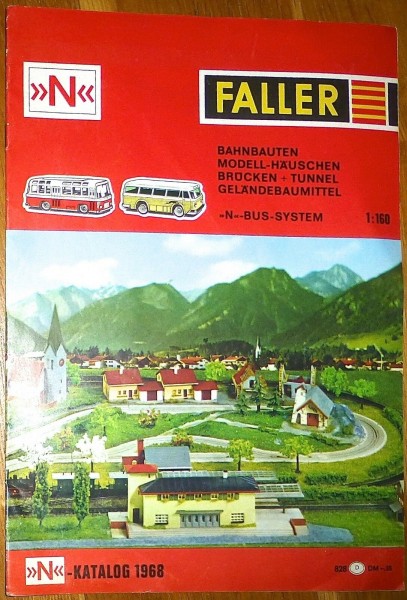 1968 Faller N 1:160 Katalog N-Bus-System å *