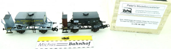 Peter's Modelbouw Fäkalienwagen + Teerwagen H0 1:87 HR2 å