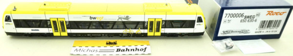 Roco 7700006 SWEG BR 650 630-6 VT 234 Dieseltriebwagen H0 1/87 OVP HH2 å