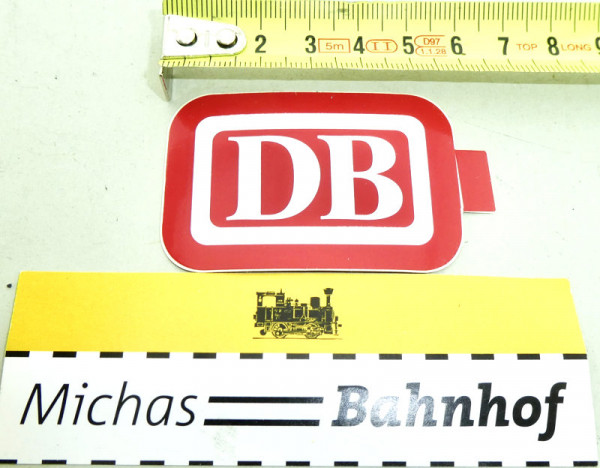 Aufkleber DB Logo Deutsche Bundesbahn Keks ca 85mm #Ai KG4å