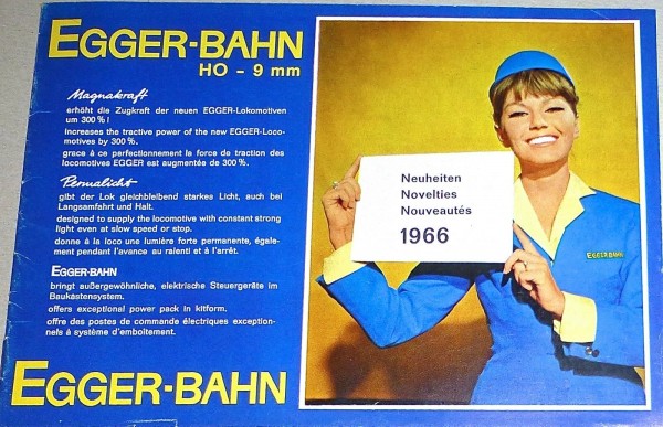 EGGER Neuheiten 1966 å *