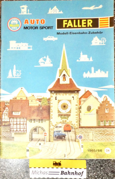 Faller Katalog 1965/66 AMS HS3 å