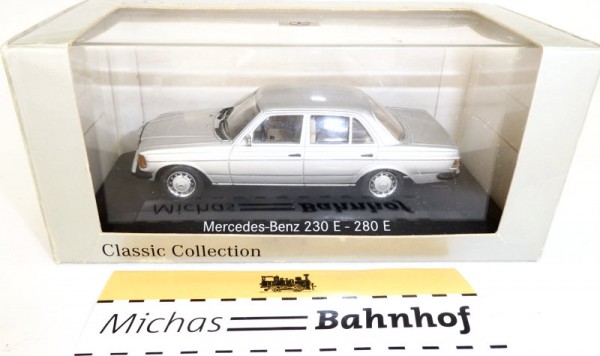 Mercedes-Benz 230 E 280 E Typ W123 Silber Minichamps B66040370 OVP in Box 1:43 #LI2 å
