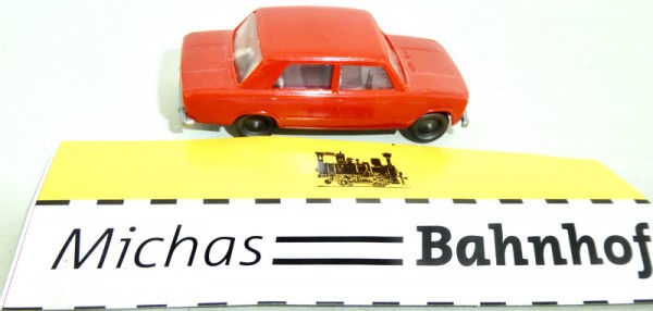 Fiat 124 rot 1966 Rivarossi H0 1:87 #LJ4 å