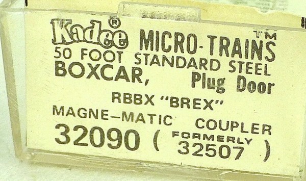 50´ Standard Boxcar BURLINGTON BREX 79577 Micro Trains Line 32090 N 1:160 C å*