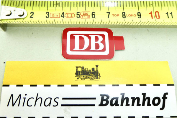 Aufkleber DB Logo Deutsche Bundesbahn Keks ca 35mm #Ak KG4å