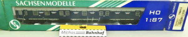 Sachsenmodelle Bahnpostwagen mrz Dmz Eisenbahn Kurier 78813 H0 1:87 OVP KB5 å