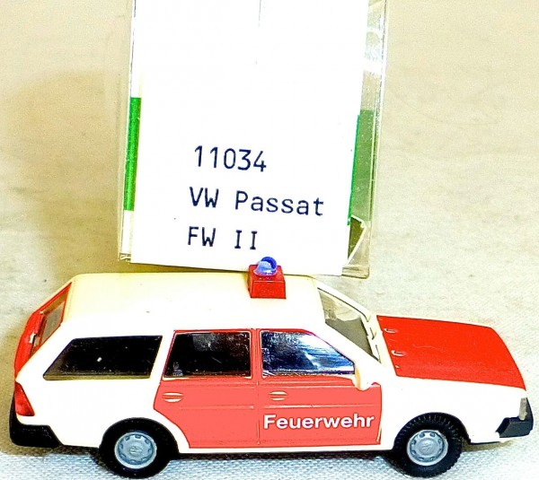 VW Passat Variant Feuerwehr II IMU EUROMODELL 11034 H0 1:87 OVP #HO1 å