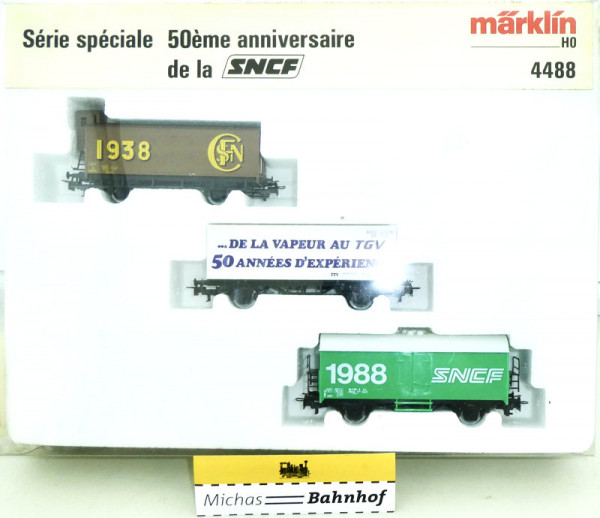 Märklin 4488 SNCF Série spéciale 50ème anniversaire de la H0 1:87 OVP LG2 å