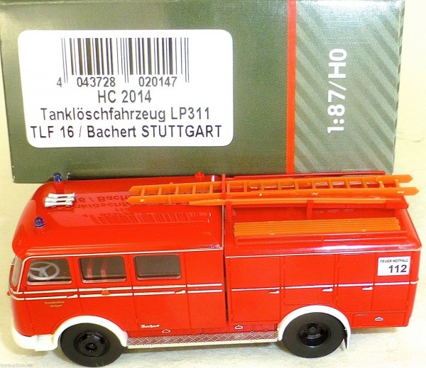 Tanklöschfahrzeug LP311 TLF16 Bachert STUTTGART HEICO HC2014 OVP NEU µ