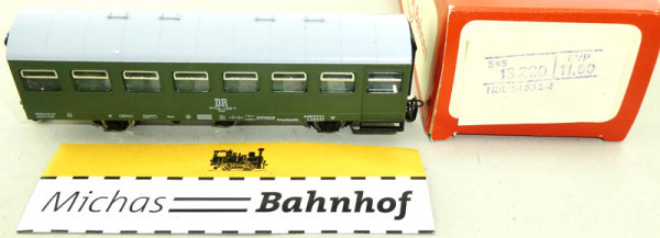 BTTB 13220 Reko Personenwagen Bage 3-achs. DR Berliner TT Bahnen DDR 1:120 HD6 å