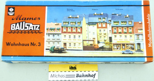 2/52 Wohnhaus Nr. 3 Vero DDR Bausatz neu OVP H0 1:87 LG5 å