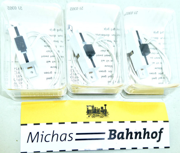 3x Fleischmann 6903 Ein- Ausschalter Gleisbildstellwerk OVP B2B2 å