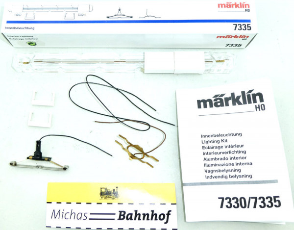 Märklin 7335 Innenbeleuchtung für Schnellzugwagen OVP H0 1:87 LB4 å