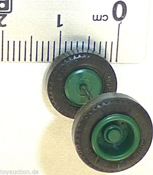 100 x Radsatz ca 26mm Achsbreite Felge grün Herpa Albedo 1:87 3801 å