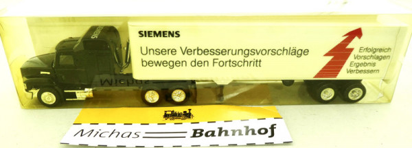 Siemens Verbesserungsvorschläge Peterbilt LKW Werbemodell H0 1:87 HS3 å