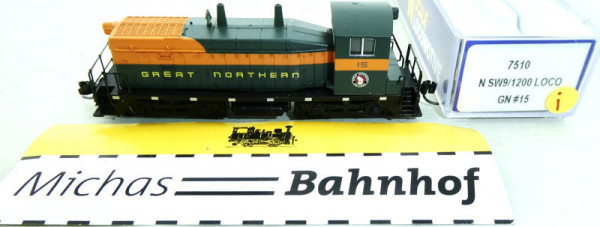 Life Like 7510 N SW9/1200 LOCO GN #15 N 1:160 OVP #i LB2 å