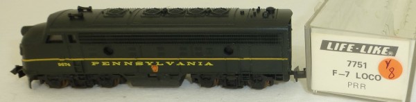 Life Like 7751 Pennsylvania 9874 F-7 Diesellok N 1:160 OVP Y8 å *