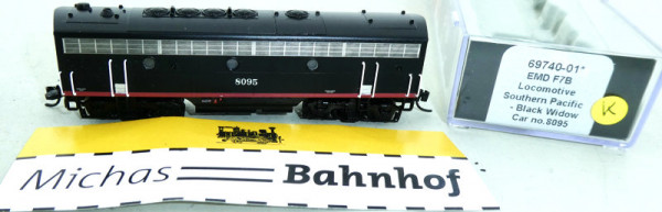 Intermountain 69740-01 EMD F7B Southern Pacific Black Widow Car 8095 OVP HS2 #Kå