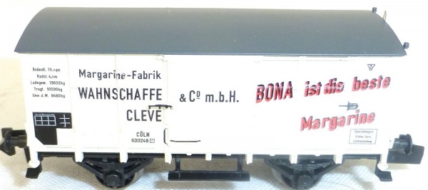 BONA Margarine Güterwagen Cöln 600248 NEU ohne OVP FLEISCHMANN 1/160 # HS3 µ *