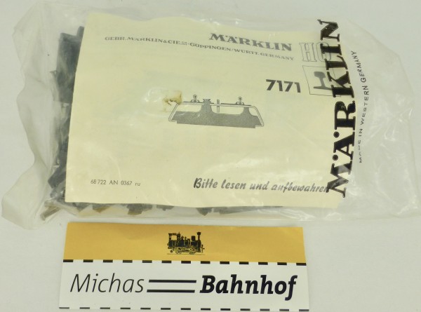 Schalldämmleisten m Schrauben Märklin 7171 M-Gleis Metallgleis H0 Originalverpackt Li4 å