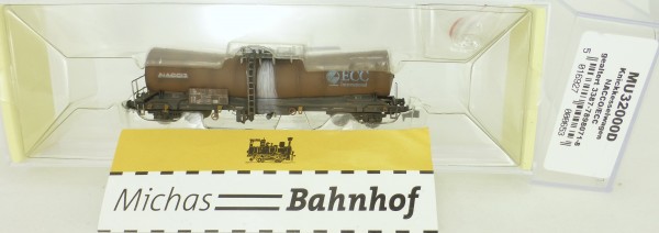 Knickkesselwagen Nacco ECC gealtert MU32000D Modellbahn Union N 1:160 HR6 å