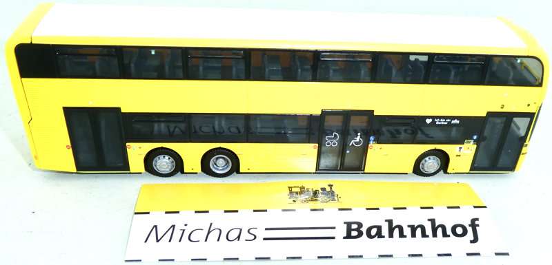 Autobus ADL Enviro 500 BVG Berlino 1:87 &ndash; Rietze 78025 &ndash; Edizione Stelle In Concerto