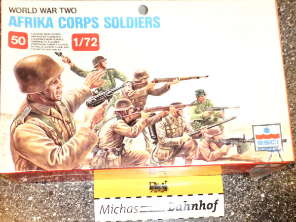 Ertl ESCI 206 WORLD WAR TWO AFRIKA CORPS 1:72 HS6 å