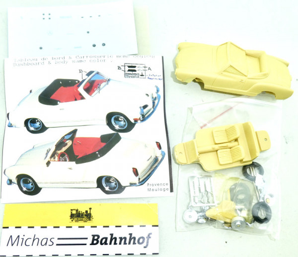 Carman Ghia Cabriolet 1972 Resin Kit Bausatz Provence Moulage Karmann 1:43 HS1 µ