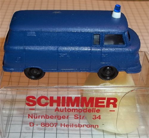 BARKAS THW Schimmer Automodelle Kleinserie H0 1/87