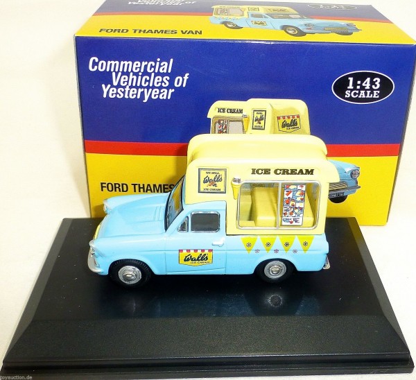 Ford Thames Van WALLS ICE CREAM 1:43 Atlas 4421101 NEU OVP LG4 µ *