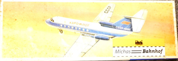 Plasticart 2x Yakovlev JAK-40 YAK-40 1:100 Bausatz VEB OVP HT0 å