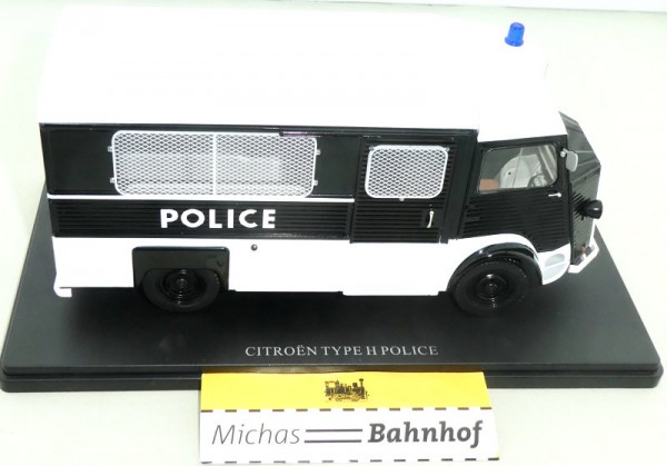 Citroen Polizei Type H wie HY Ixo Hachette Diecast 1:24 LC1 µ