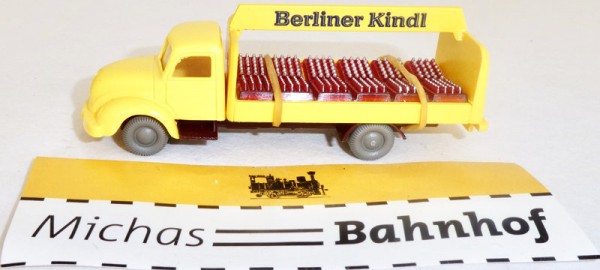 Berliner Kindl Magirus Rundhauber Bierwagen LKW IMU Replika Serie 1:87 #78 å