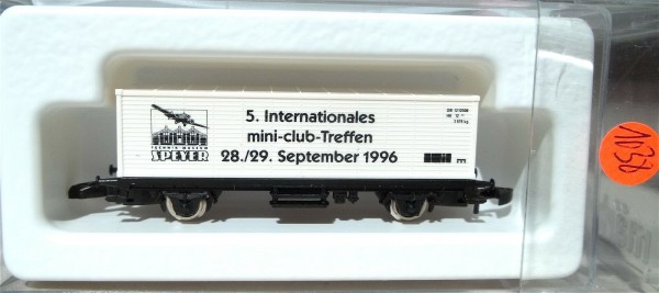 5.Int.mini-club-Treffen Containerwg Kolls 96711 Märklin 8615 Spur Z 1/220*1038#å