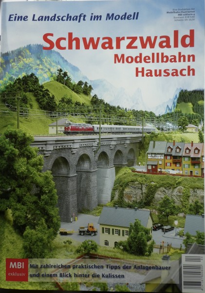 Schwarzwald Modellbahn Hausach Modellbahnshow Schauanlage Heft 82 S. MBI U&#039;Jµ