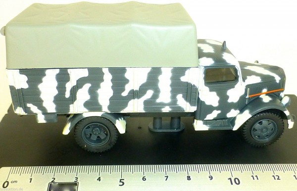 Opel Blitz Wehrmacht Pritschen LKW 1944 Canvas Covered 1:43 NEU UM2 µ