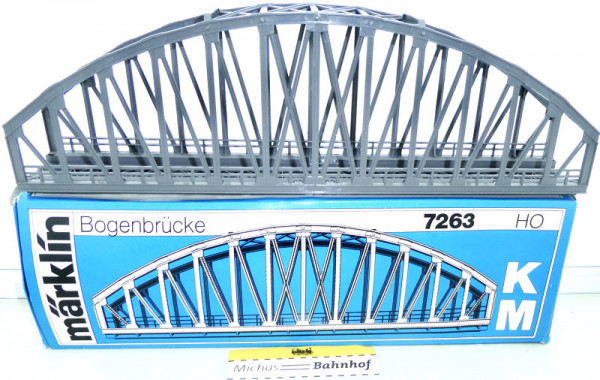 Märklin 7263 Bogenbrücke K+ M Gleis H0 1:87 OVP TOP HR4 å
