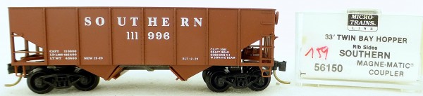 Micro Trains Line 56150 Southern 111996 33&#039; Twin Hopper OVP 1:160 #K159 å