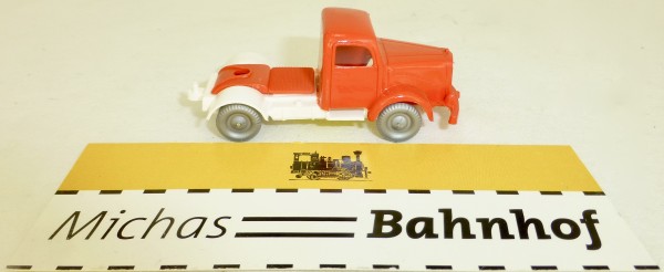 Mercedes 5000 LKW Zugmaschine rot weiß IMU Replika Serie 1:87 #KC3-45 å