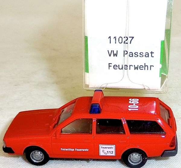 VW Passat Variant FEUERWEHR IMU/EUROMODELL 11027 H0 1/87 OVP #HO 1 å