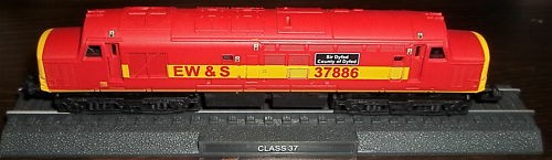 Class 37 EW&amp;S 37886 Standmodell N 1/160 å * UQ2