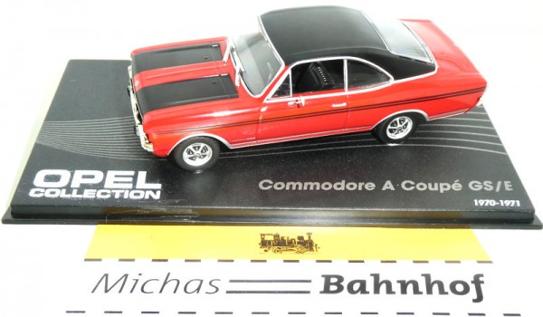 Commodore A Coupé Opel GSE 1970 1971 IXO NEU OVP 1:43 #UTµ