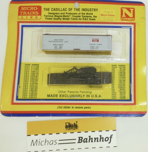 BLISTER KIT GB&amp;W Lines WRX 9453 Bausatz Micro Trains 55199 1:160 HC6 å