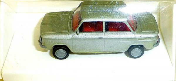 NSU 1000 TT silbermetallic lackiert IMU/EUROMODELL 07508 H0 1/87 OVP #GB5å
