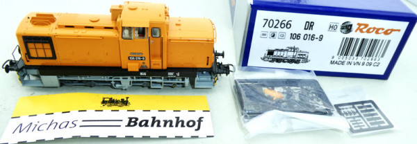 Roco 70266 DR 106 016-9 Diesellok Digital Sound EpIV H0 1:87 OVP HG5 µ