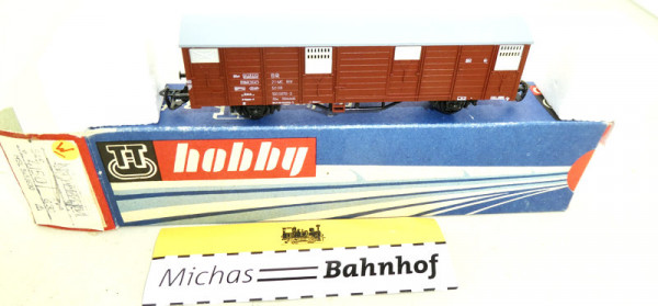 Gedeckter Güterwagen 4150 DR BTTB Berliner TT Bahnen DDR 1:120 #W HV3 å