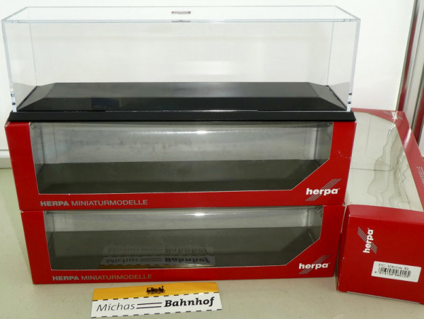 3x Herpa Vitrine 460125 XL.PC H0 1:87 HD1 å